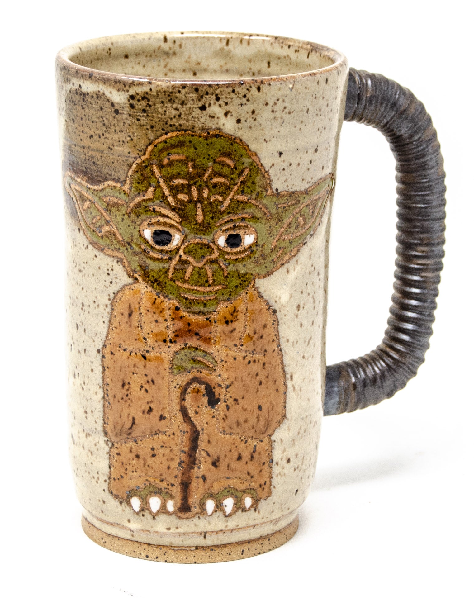 Handmade Yoda Coffee Mug